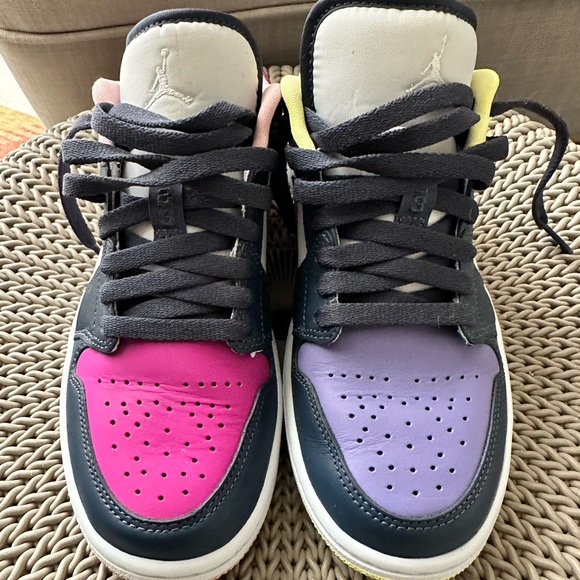 Air Jordan Low 1 SE Mismatched - sz 7.5 - Picture 3 of 8